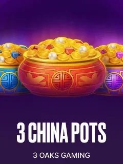 3 China Pots